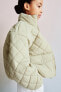 Padded jacket with pockets