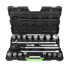 Фото #4 товара JBM Tool case with 3/4´´ hex zinc plated 21 pieces