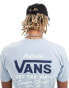 Vans easy patch logo cap in washed black