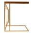 Corner table Alexandra House Living Gold Natural 35 x 55 x 45 cm