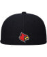 Men's Black Louisville Cardinals On-Field Baseball Fitted Hat