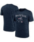 Фото #2 товара Men's Navy Chicago White Sox Authentic Collection Velocity Practice Space-Dye Performance T-shirt