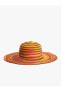 Fötr Hasır Şapka Çok Renkli