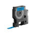 Фото #2 товара Ламинированная лента для маркировочных машин Dymo D1 40916 LabelManager™ Черный Синий 9 мм (5 штук)