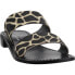 Фото #3 товара COCONUTS by Matisse Limelight Giraffe Slide Womens Black Casual Sandals LIMELIG