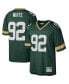 Фото #4 товара Men's Reggie White Green Green Bay Packers Big and Tall 1996 Retired Player Replica Jersey