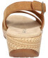 ფოტო #3 პროდუქტის Women's Gannett Buckle Slingback Wedge Sandals