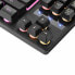 Фото #2 товара Игровая клавиатура Gaming Mars Gaming MKTKLES Испанская Qwerty Чёрный LED RGB