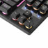 Gaming Keyboard Mars Gaming MKTKLES Spanish Qwerty Black LED RGB