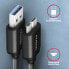 Фото #6 товара Кабель USB Axagon BUMM3-AM10AB 1 м - Micro-USB B - USB A - USB 3.2 Gen 1 (3.1 Gen 1) - 5000 Mbit/s - черный