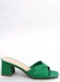 Фото #3 товара Шлепанцы на маленьком каблуке PONCIA GREEN
