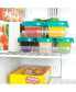 Фото #6 товара Tot 12-Pc. Plastic Freezer Food Storage Container Set with Tray