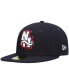 Men's Navy New Hampshire Fisher Cats Authentic Collection Team Alternate 59FIFTY Fitted Hat Синий, 7 - фото #1