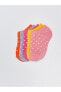 Puantiye Desenli Kız Bebek Patik Çorap 5'li
