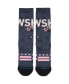 Фото #3 товара Men's Washington Nationals City Connect Alternate Crew Socks