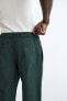 Cotton - linen trousers