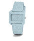 ფოტო #5 პროდუქტის Women's Analog Blue Silicone Watch 32mm