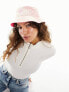 Фото #1 товара adidas Originals trefoil monogram bucket hat in pink