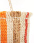 Фото #2 товара My Accessories stripe straw bag