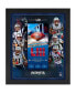 Фото #1 товара New England Patriots Framed 23" x 27" Super Bowl LIII Champions Floating Ticket Collage