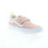 Фото #4 товара Vans Kyle Pro 2 VN0A4UW32LX Mens Pink Suede Strap Lifestyle Sneakers Shoes