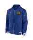 Men's Royal Seattle Mariners Authentic Collection Game Time Bomber Full-Zip Jacket