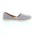 Фото #1 товара Miz Mooz Cindy Womens Gray Leather Slip On Loafer Flats Shoes 6