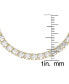 ფოტო #2 პროდუქტის Cubic Zirconia Round Tennis Laydown Bracelet