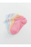 Фото #3 товара Basic Kız Bebek Patik Çorap 5'li