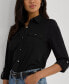 ფოტო #3 პროდუქტის Women's Roll-Tab Sleeve Shirt