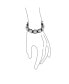 ფოტო #3 პროდუქტის White Clear Pave Crystal Shamballa Inspired Bracelet For Women Men Hematite Ball Black Cord String Adjustable