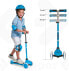 Фото #4 товара Mondo On&Go Tripper Scooter with 3 Wheels, PU Wheels and TPR Handles, Rear Safety Brake, Blue