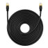 Фото #1 товара Kabel sieciowy LAN RJ45 Ethernet High Speed Cat.8 40Gbps 15m czarny