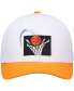 Фото #4 товара Men's White, Orange Cleveland Cavaliers Hardwood Classics Core 2-Tone 2.0 Pro Snapback Hat