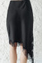 ZW COLLECTION SATIN LACE SKIRT