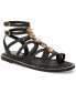Фото #1 товара Tianna Embellished Strappy Gladiator Flat Sandals