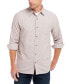 Фото #1 товара Men's Solid Long Sleeve Button-Front Oxford Shirt