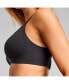 ფოტო #2 პროდუქტის Women's No-Show V-Neck Bra with removable pads