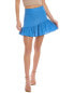 Xix Palms Big Sur Ruffle Skirt Women's Blue S