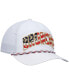 Фото #4 товара Men's White Denver Broncos Hitch Stars and Stripes Trucker Adjustable Hat