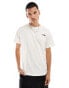 The North Face Topographic backprint logo t-shirt in off white