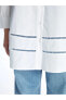 LCW Modest Düz Uzun Kollu Kadın Gömlek Tunik Tunik