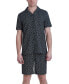 ფოტო #5 პროდუქტის Men's Woven Geometric Shirt, Created for Macy's
