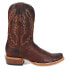 Dan Post Boots Boerne Embroidered Square Toe Cowboy Mens Brown Casual Boots DP5