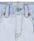 ფოტო #3 პროდუქტის Big Girls Shade Blocked Cotton Girlfriend Shorts