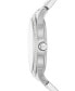 ფოტო #2 პროდუქტის Women's Tibby Multifunction Silver-Tone Stainless Steel Bracelet Strap Watch 40mm
