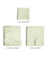 Фото #10 товара 3 Piece Deep Pocket Microfiber (Muted, Vibrant, Heathered) Sheet Set - Twin