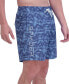 ფოტო #3 პროდუქტის Men's Abstract Liquid Print Performance 7" Volley Shorts