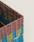 Фото #6 товара Multicoloured plaited basket lid