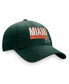 Фото #2 товара Men's Green Miami Hurricanes Slice Adjustable Hat